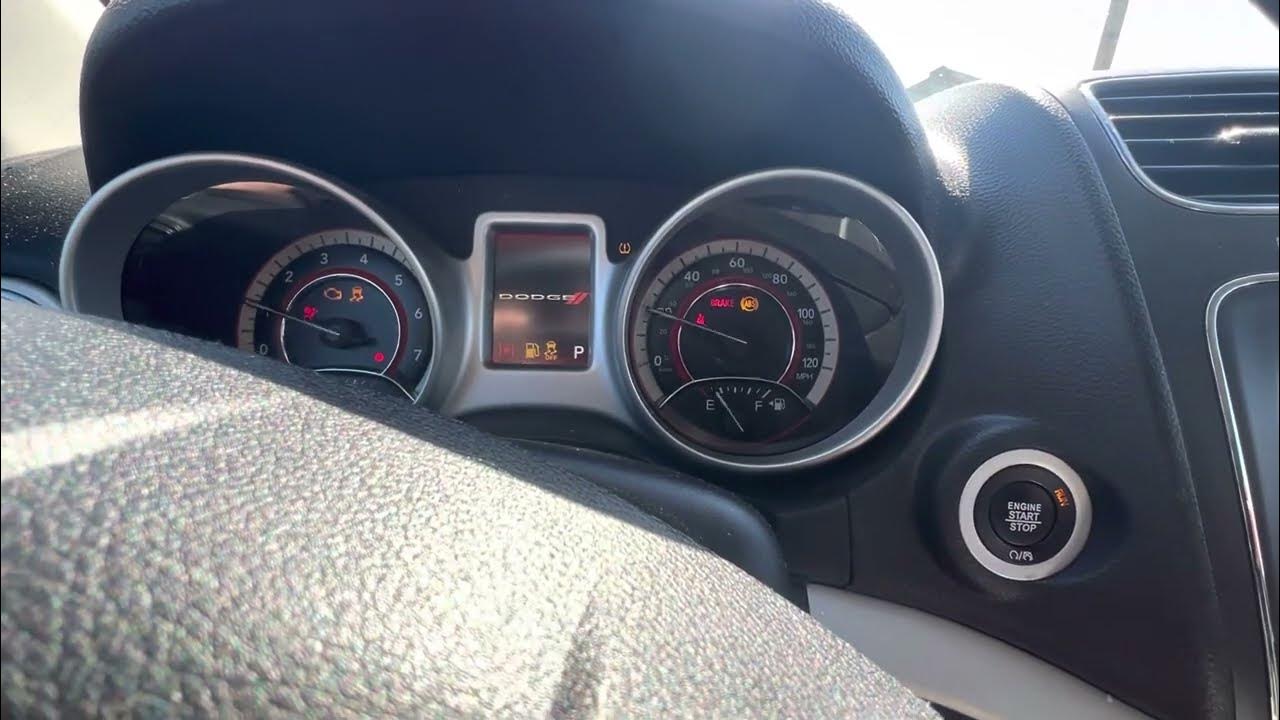 2019 Dodge Journey Oil life reset - YouTube