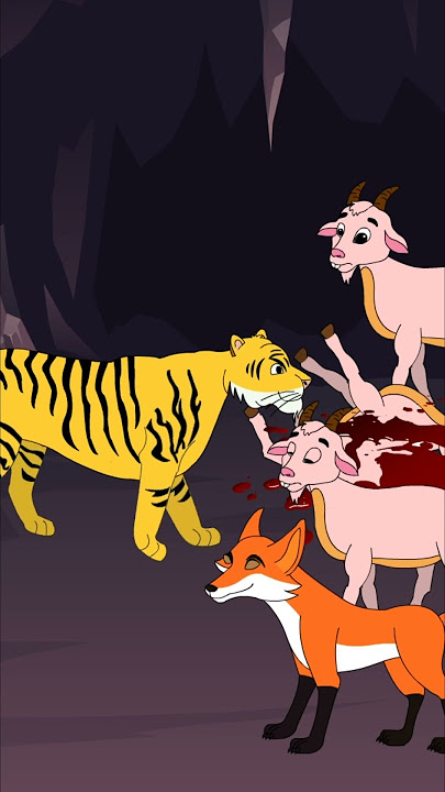 Bangla Cartoon | শিয়াল এবং বাঘ | Fox and Tiger | Rupkothar Golpo | Story25 #shorts