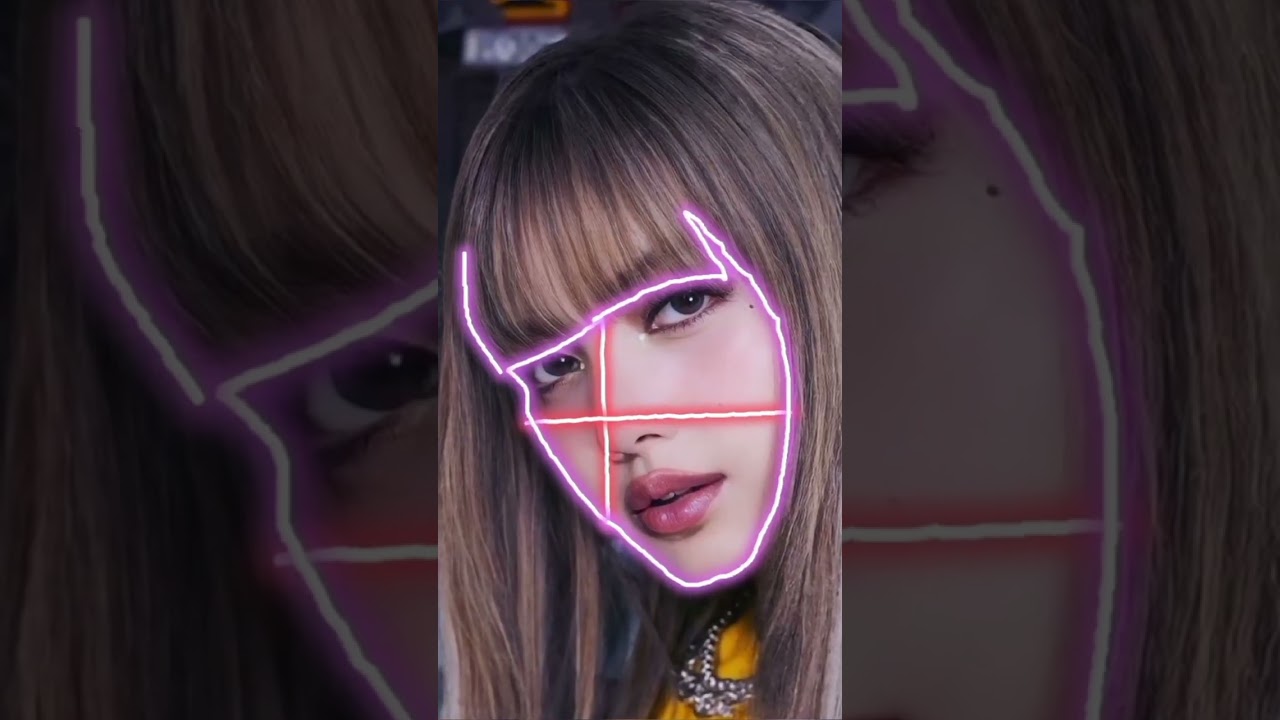 Draw Lisa from BlackPink Jump