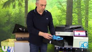 COME sostituire la vaschetta di recupero toner INEO DEVELOP - KONICA MINOLTA 258 308 368