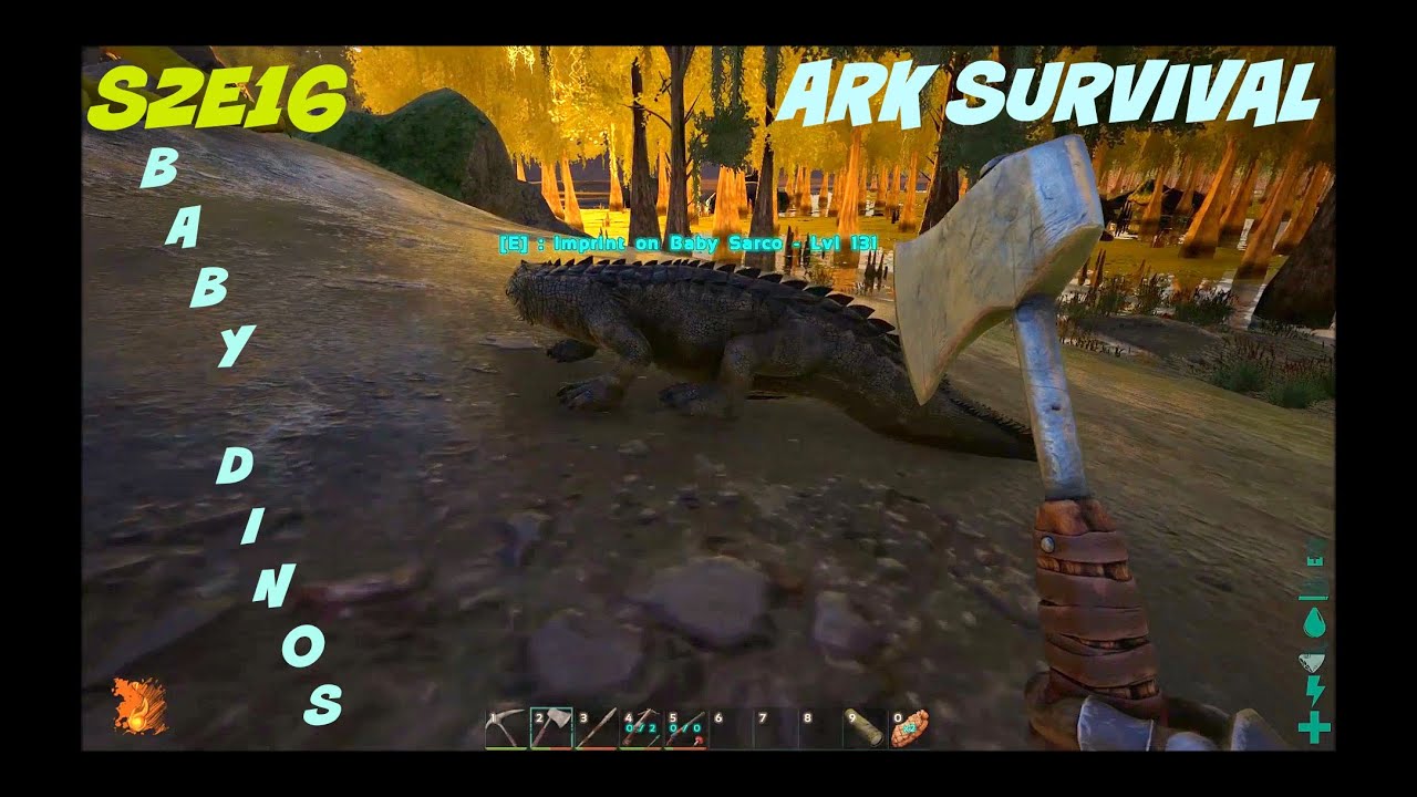 ark survival evolved baby dinosaurs