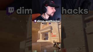 I cant believe dima wallhacks.. #cs2 #csgo #dima_wallhacks #shorts #cs2fails