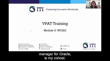 VPAT Training | Module 3: WCAG