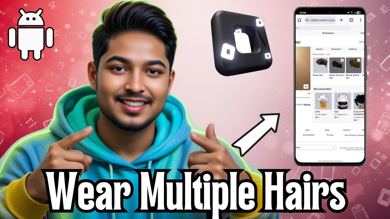 How To Wear Multiple Hairs On Roblox Mobile Step By Step Guide 2026 