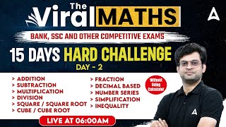 Bank Exams | Simplification | Number Series | Inequality | Arithmetic & DI By Navneet Tiwari