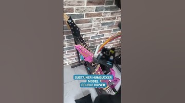 SUSTAINER HUMBUCKER MODEL DOUBLE DRIVER BLUE COLOR 3 MODE CUSTOM || VEYZ SUSTAINER