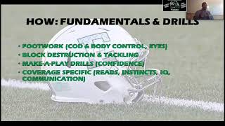 DB Philosophy & Every Day Drills - LaMarcus Hicks - Eastern Michigan Univ.