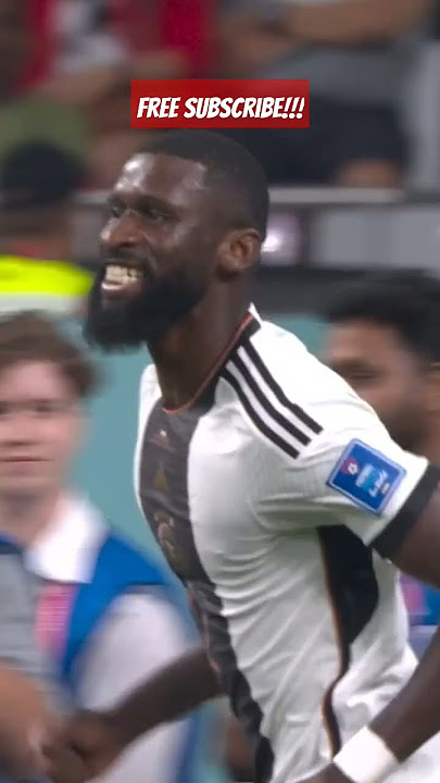 Rudiger vs Japan EURO24 #football #rudiger #germany #japan #euro2024 #shorts