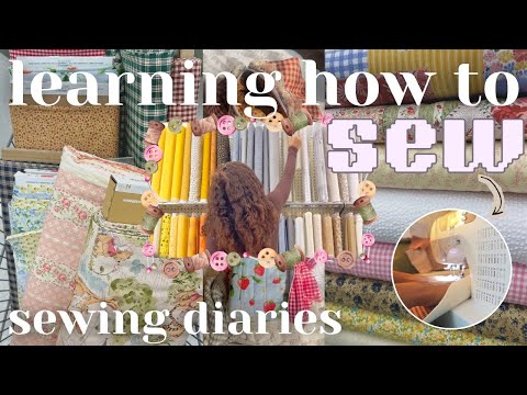 Attempting To Sew For The First Time Sewing Diaries