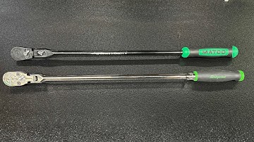 Snap-On VS Matco 1/2” Drive Ratchet’s