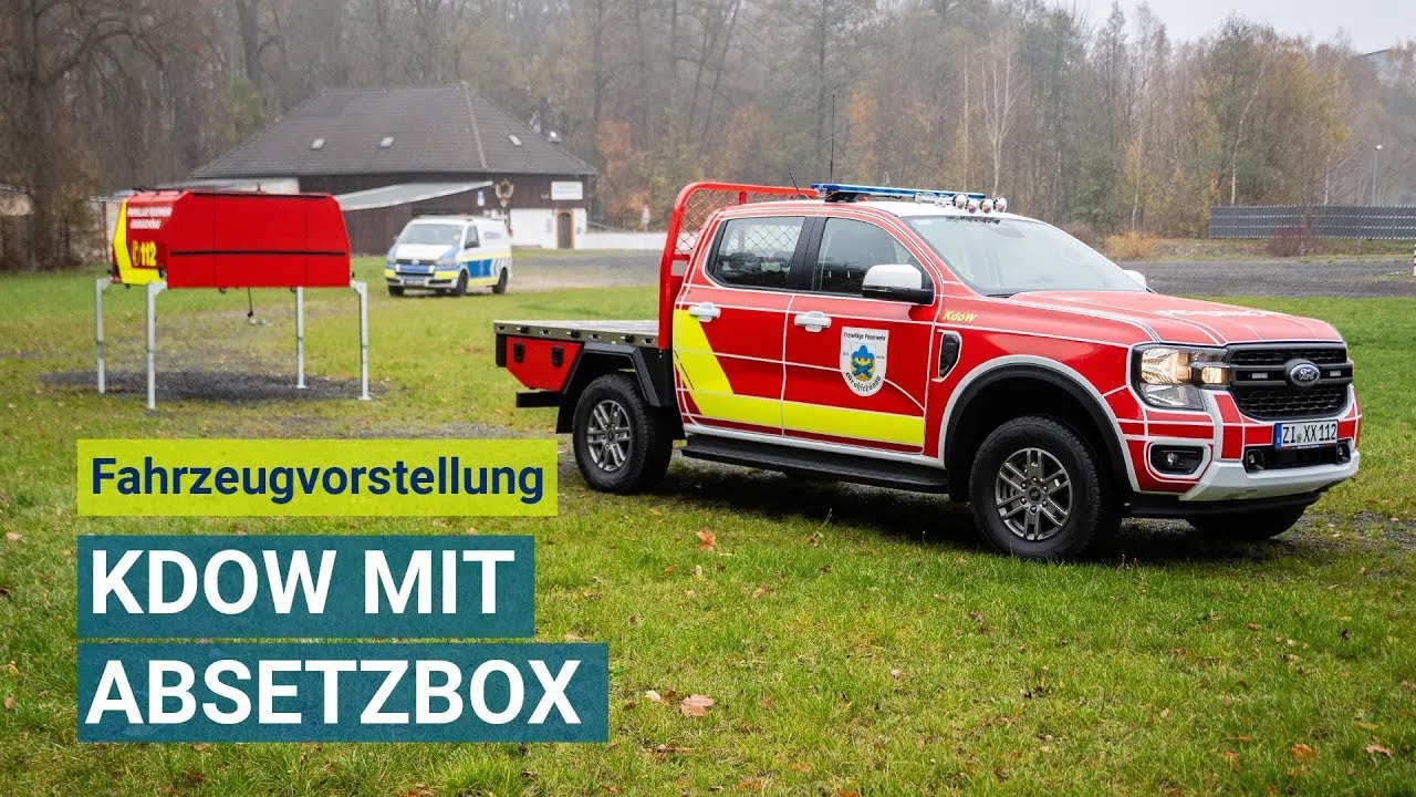 Kommandowagen mit Absetzbox: ein spannendes Fahrzeugkonzept in Großschönau 🚒