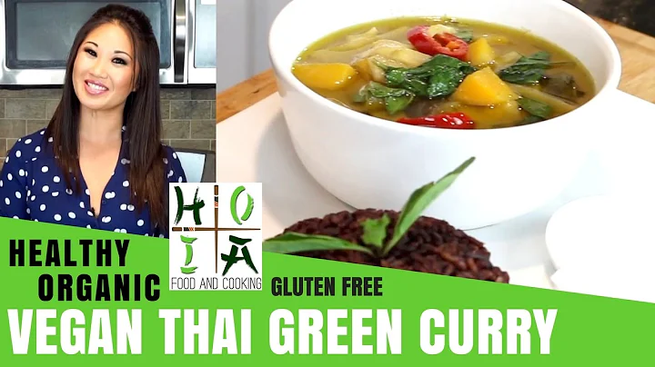 How to Make HEALTHY ORGANIC Vegan Thai Green Curry...