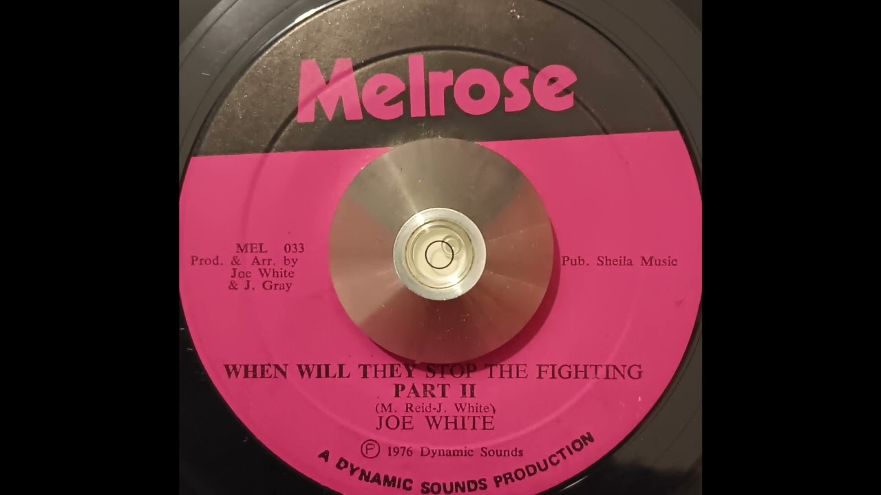 洋楽 JOE WHITE WHEN WILL THEYSTOPTHE FIGHTING Joe White - When Will They Stop The Fighting & Part II (Melrose