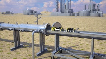 Pipeline Inspection 3D Animation