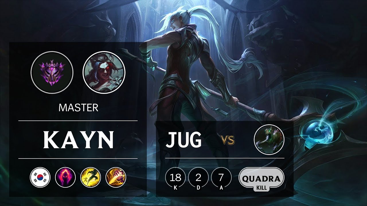 Kayn Jungle vs Fiddlesticks - KR Master Patch 9.10