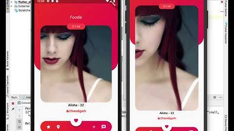 flutter ui beautiful dating app design