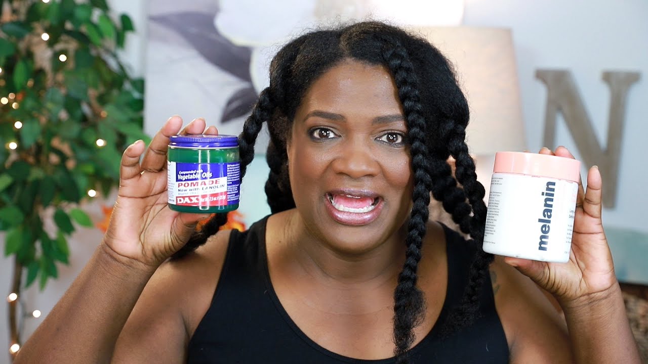 The Best BRAID OUT EVER!! DAX Hair Grease - 4C Natural Hair 