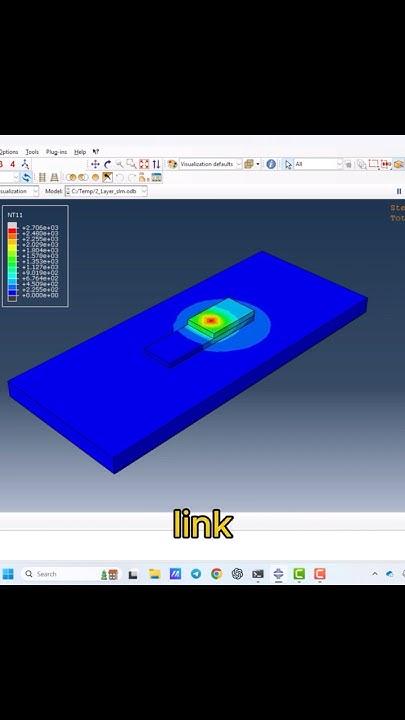 Multi layer Additive Manufacturing simulation in Abaqus - YouTube