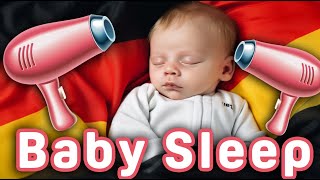 120min - Fön Geräusch (🇩🇪 Deutschland Edition) zum Einschlafen von Babys