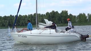IOM F5-E radio yachts Dnipro Cup Cherkasy 08.21.2021 7 race