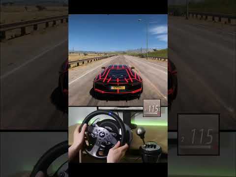 Drag Racing The Fastest Lamborghini Aventador! #shorts