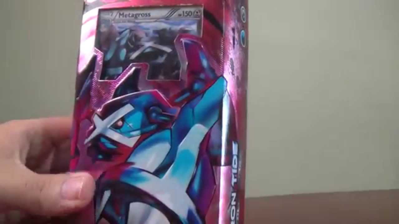 Pokemon Ancient Origins Iron Tide Theme Deck Metagross Opening Code