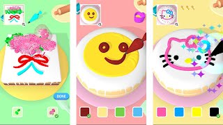 CAKE ART 3D FUNNY GAME #3 | COOKING GAME ON ANDROID/IOS screenshot 5
