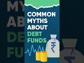 3 Debt Fund Myths Busted - How to Balance Your Portfolio #shorts #viral #trending #ytshorts #finance