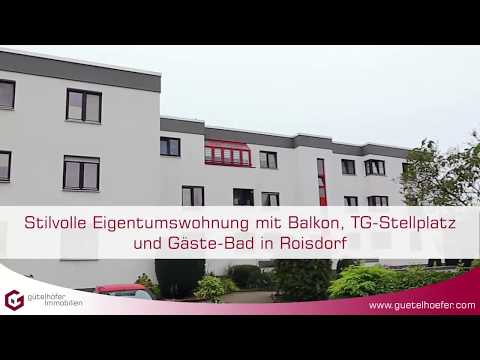 K1707131 - Bornheim: Stilvolle Eigentumswohnung mit Balkon und TG-Stellplatz in Roisdorf