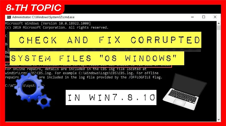 CARA CHECK DAN FIX WINDOWS FILES JIKA IANYA CORRUPTED (COMPATIBLE IN WINDOWS 7,8,8.1,10)