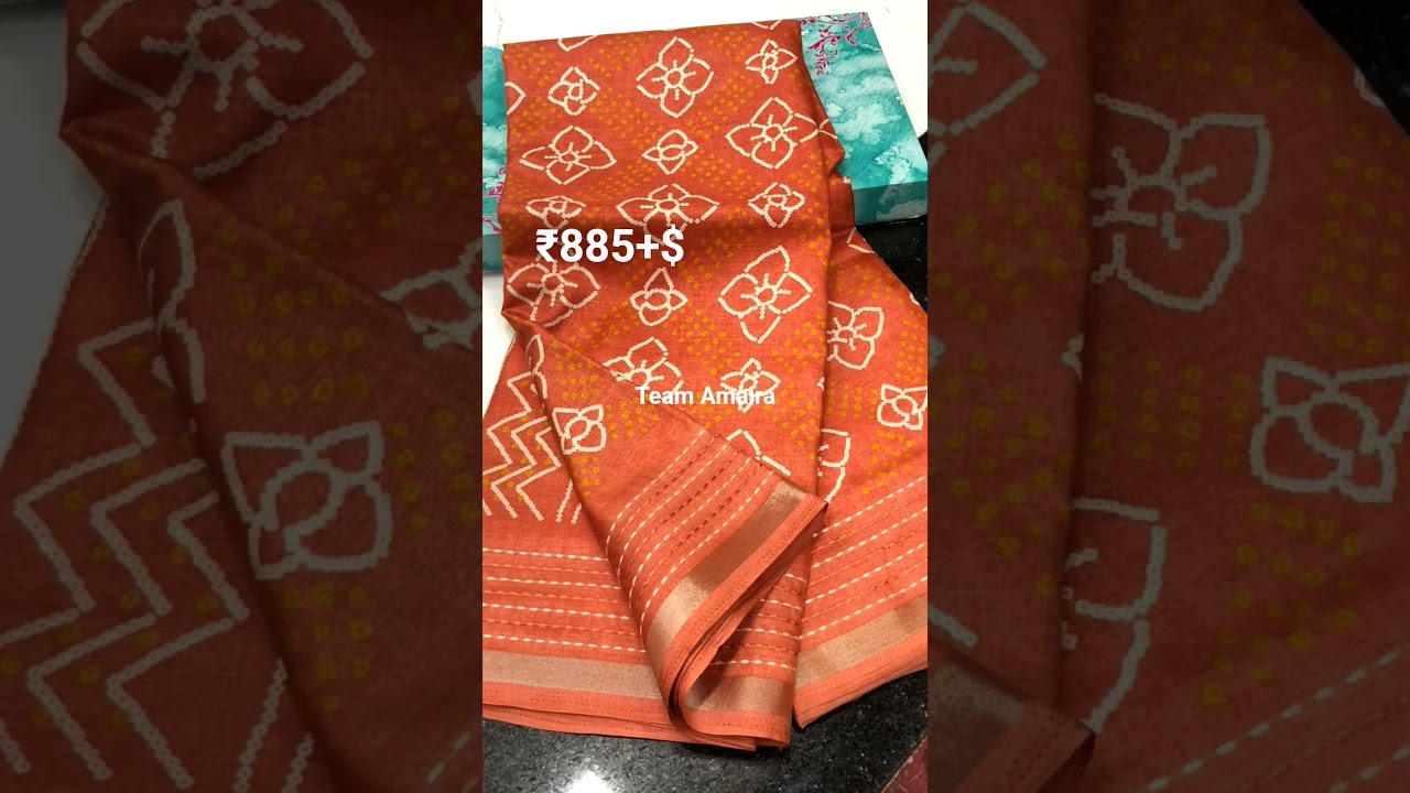 Brand new design 🥰Italian silk digital Thread weaving boder With all new colours With blouse