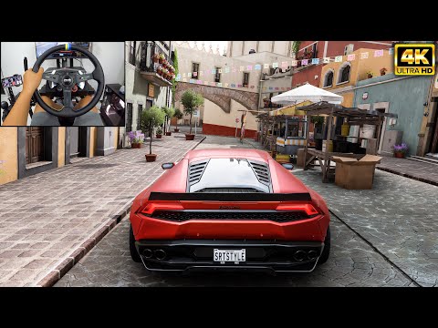 Lamborghini Huracán LP 610 4 Forza Horizon 5 Logitech G29 Gameplay