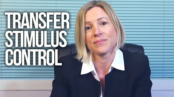 Transfer of Stimulus Control│Verbal Behavior│ABA