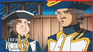 Liberty's Kids HD 113  The Turtle with David Bushnell and Richard Howe | History Videos For Kids