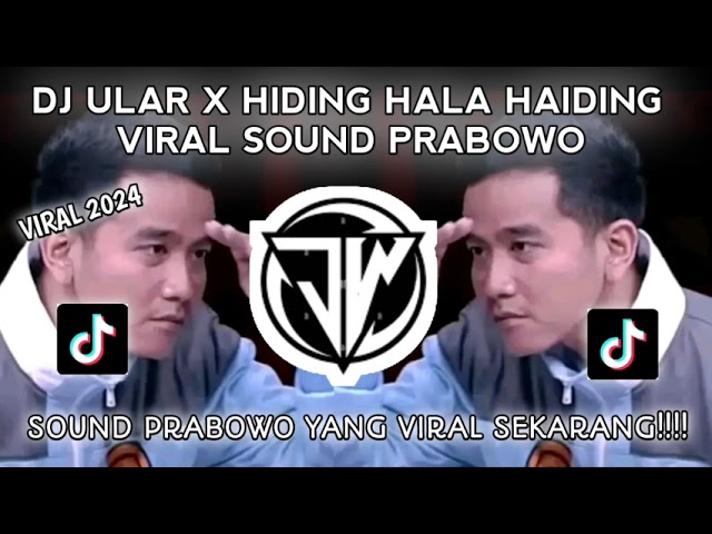 DJ ULAR X HIDING HALA HAIDING SLOW REVERB || SOUND VIRAL PRABOWO| VIRAL TIKTOK 2024 YANG KALIAN CARI class=