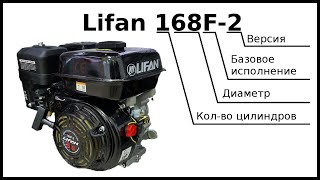 Lifan engine markings