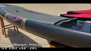 HYPR UnObtanium - Prone Gen 2 - 12'0 x 20.5 x 8.6 - 210 L