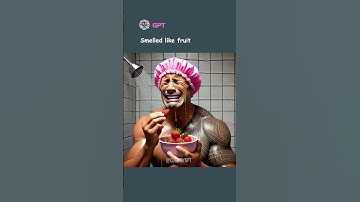 I Swallowed Shampoo- Ai Dwayne Edition #ai #chatgpt #aiart