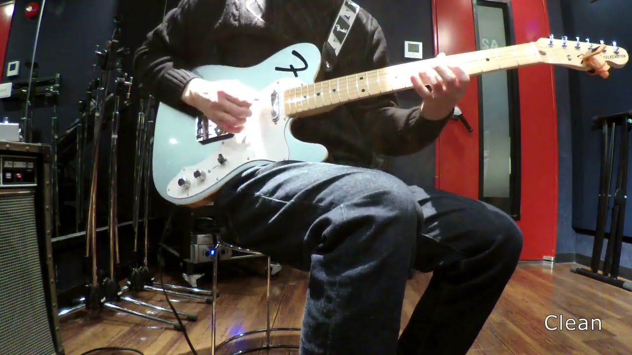 Fender Made in Japan Limited F-Hole Telecaster Thinline sound