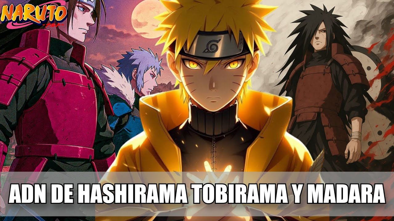 QHPS A Naruto Le Inyectaban ADN De Madara Uchiha, Hashirama Senju Y Tobirama Senju Y Es Un Prodigio?