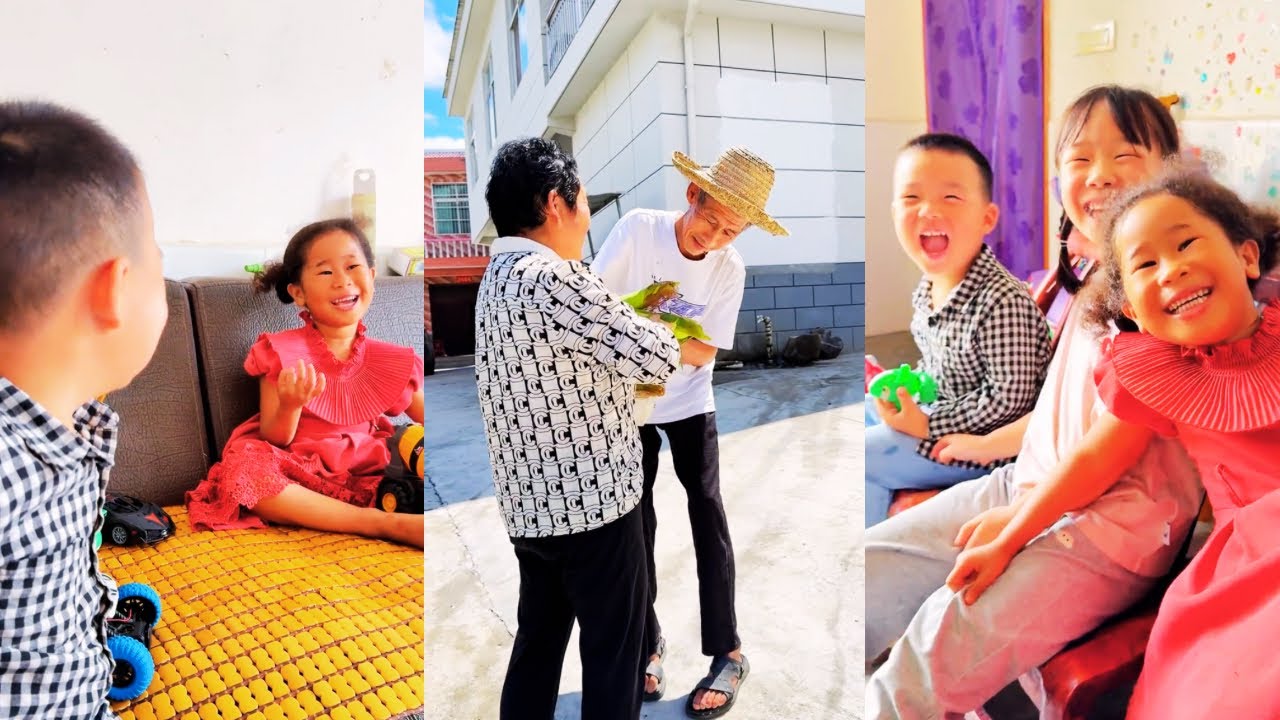 Feier had a lot of fun with Qiqi after returning to China