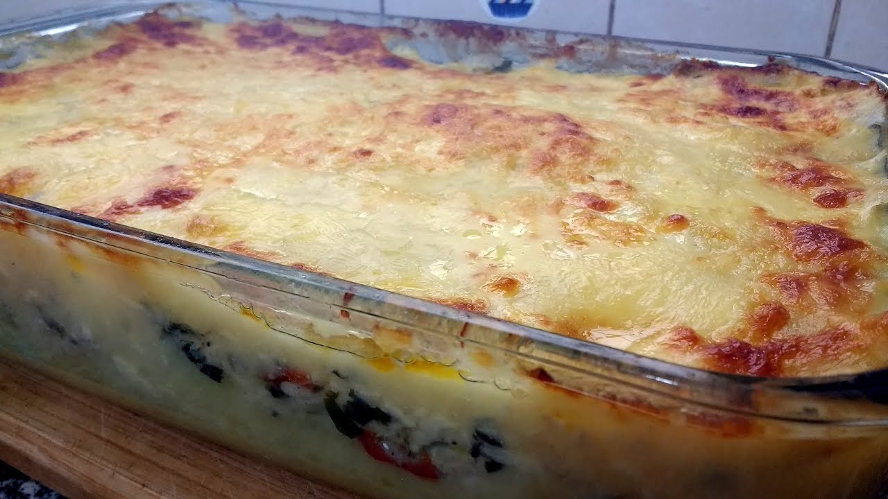 BACALHAU GRATINADO (ESCONDIDINHO DE BACALHAU) RECEITA TOP PARA SEMANA SANTA 2018