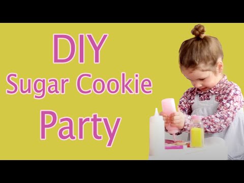 How to throw a sugar cookie decorating party for kids!
