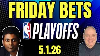 Friday NBA Playoff Picks - 5/1/26 l Craig Trapp &amp; Indian Cowboy NBA Picks &amp; Betting Predictions