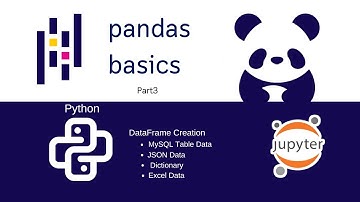 🚀 Master Pandas DataFrame Creation: MySQL, JSON, Dictionary, Excel! 🐼📊