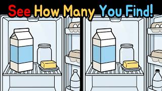 Spot the Difference: Five Rounds Await! See How Many You Find!