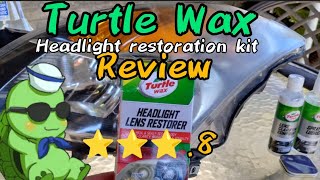 Turtle Wax Headlight Lens Restoration Kit