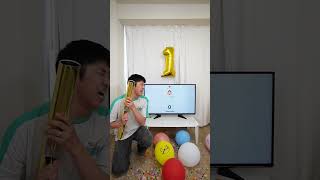 Celebrating my 1st follower…🥹　www　funny video 😂😂😂　#shorts