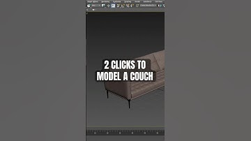 Turn an armchair into a couch in 2 clicks ✅ 3ds Max tutorial for Beginners @ad3dguide #3dsmax