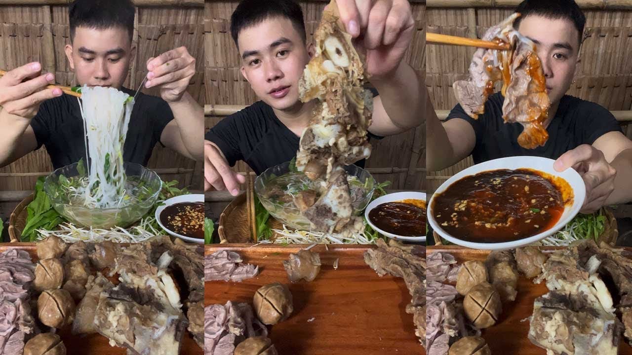 Nấu Nồi Phở Bò Xương Ống, Nạm Bò Viên | Vietnamese Beef Pho